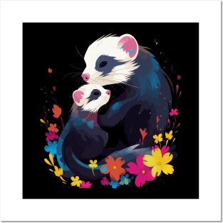 Ferret Mothers Day Posters and Art